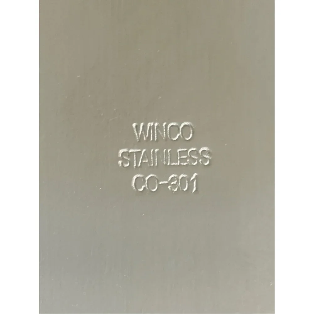 Lot of 10 Winco CO-301 Stainless Steel Flat Bottle Openers – 7